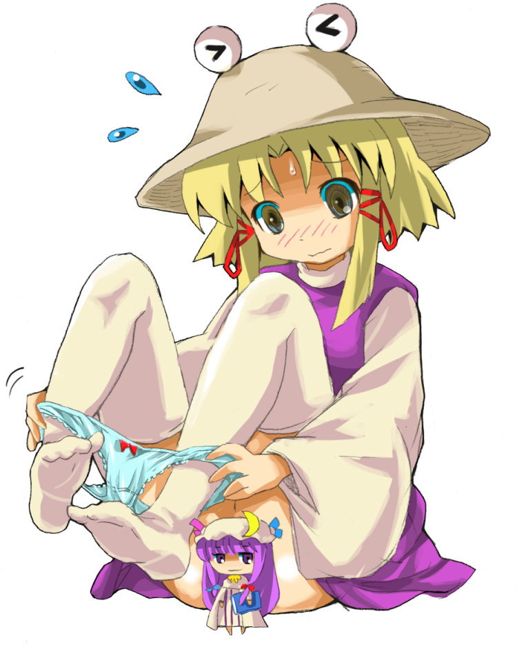 patchouli knowledge and moriya suwako (touhou) drawn by michii_yuuki