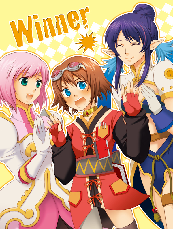 estellise sidos heurassein, rita mordio, and judith (tales of and 1 more) drawn by micha_(chaho)