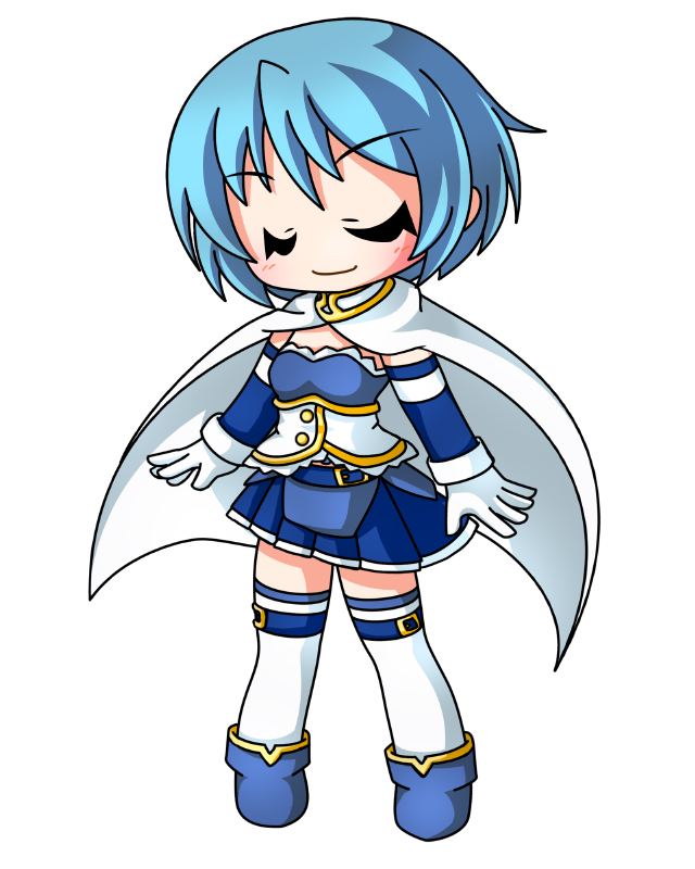 miki sayaka (mahou shoujo madoka magica) drawn by shinjitsu