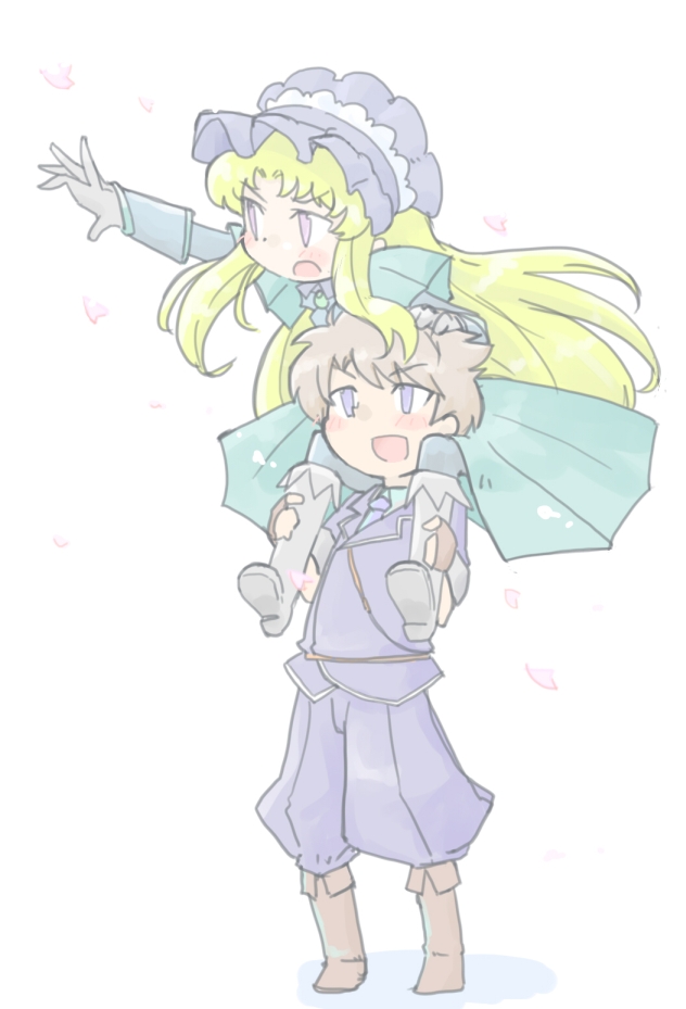 salome and alexander (twin angel and 1 more) drawn by kazuyu_(kaban_musou)
