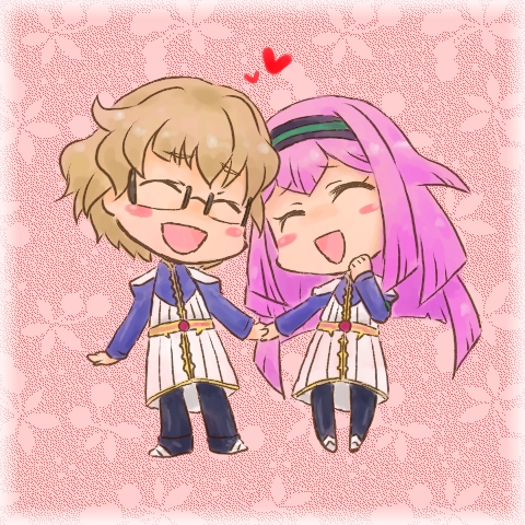 meia and gillis (inazuma eleven and 2 more) drawn by ohshioyou