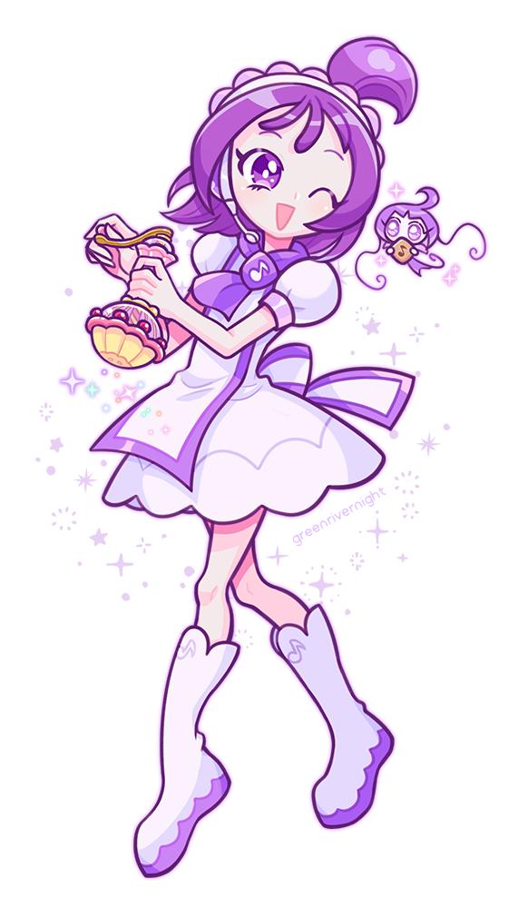 segawa onpu and roro (ojamajo doremi) drawn by greenriverknight