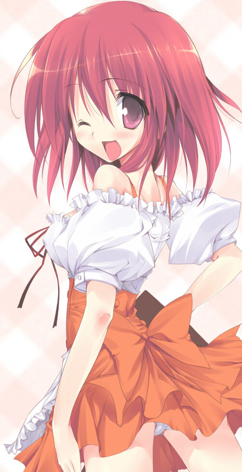 kushieda minori (toradora!) drawn by karory
