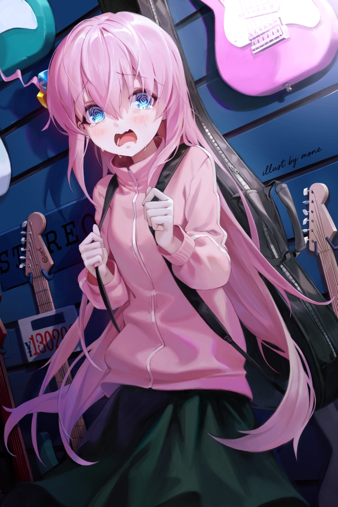 gotoh hitori (bocchi the rock!) drawn by jinbin825