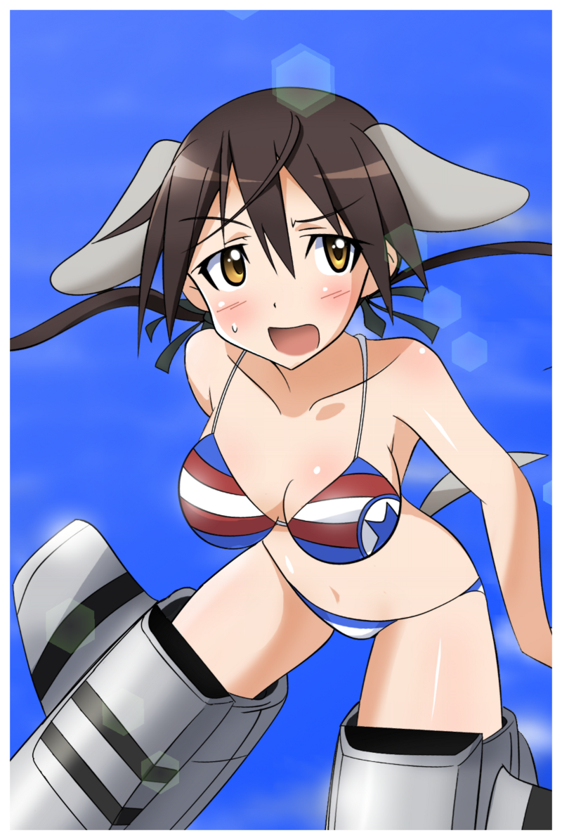 gertrud barkhorn (world witches series and 1 more) drawn by tokiani
