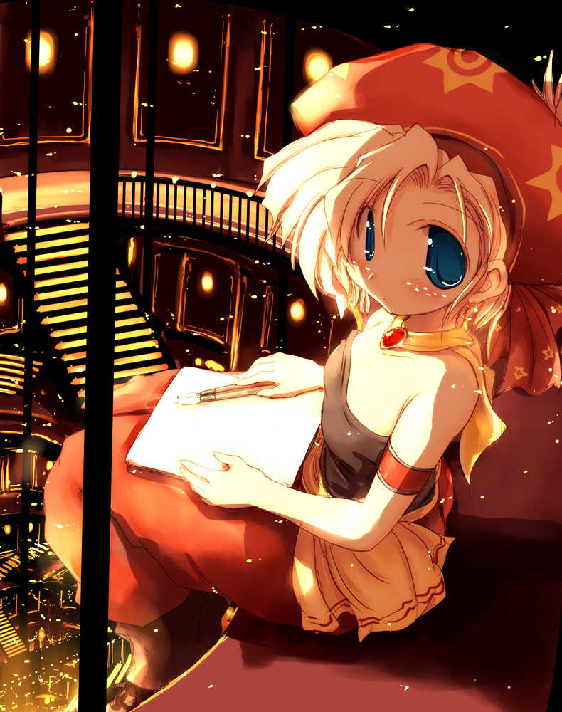 relm arrowny (final fantasy and 1 more) drawn by sakaki_(noi-gren)