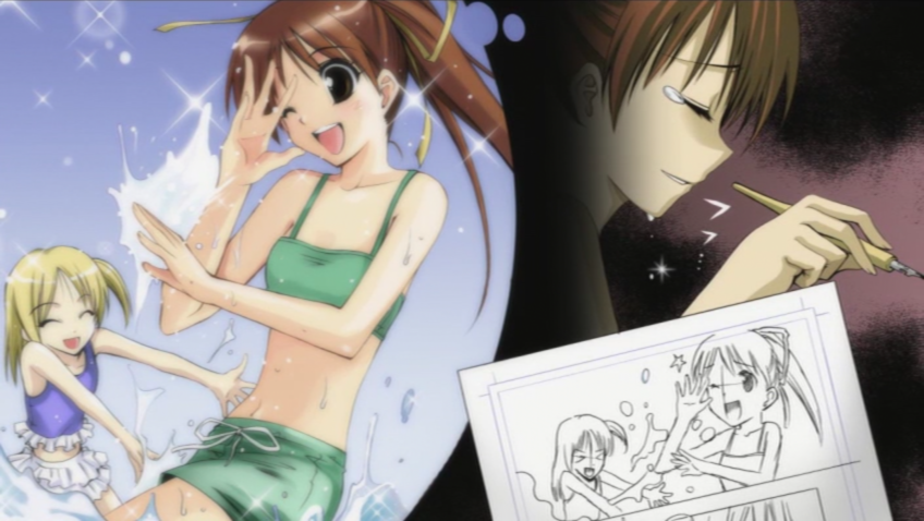 kitano sora and osana najimi (doujin work) drawn by inui_sekihiko