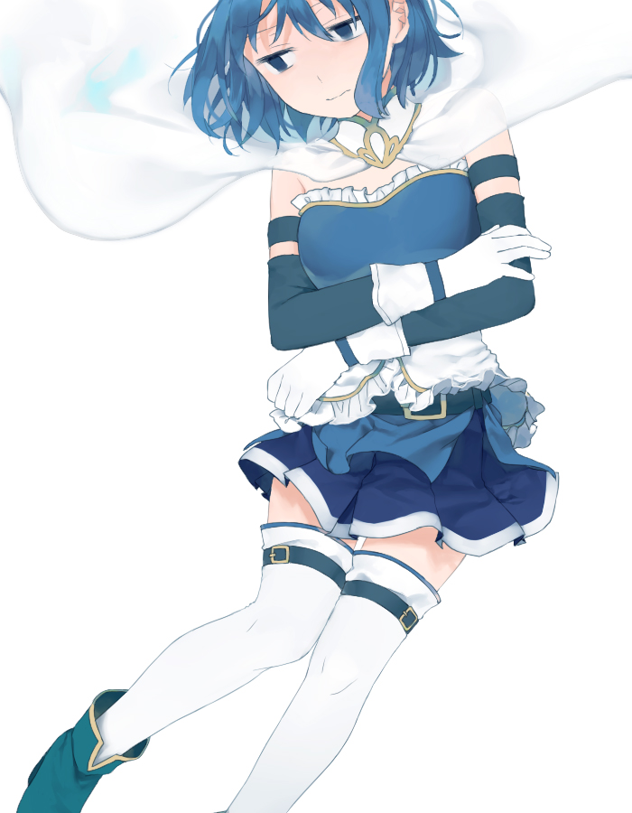 miki sayaka (mahou shoujo madoka magica) drawn by tsuduya_(knt31)