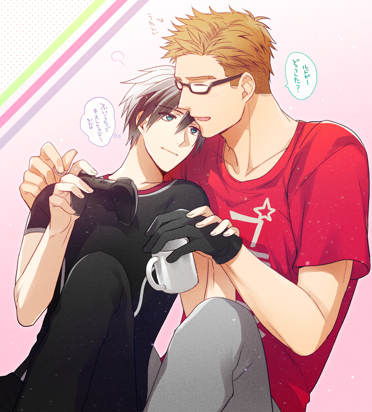 ludger will kresnik and julius will kresnik (tales of and 2 more) drawn by kamiya_(mennu)