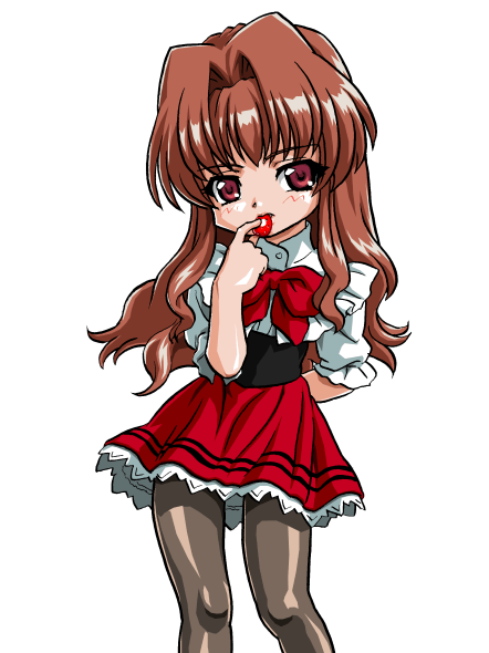 morino ichigo (onegai teacher and 2 more) drawn by bandabekken
