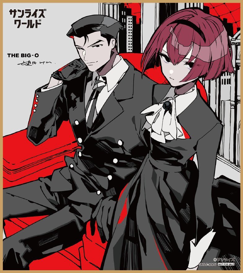 r dorothy wayneright and roger smith (the big o) drawn by mochizuki_kei