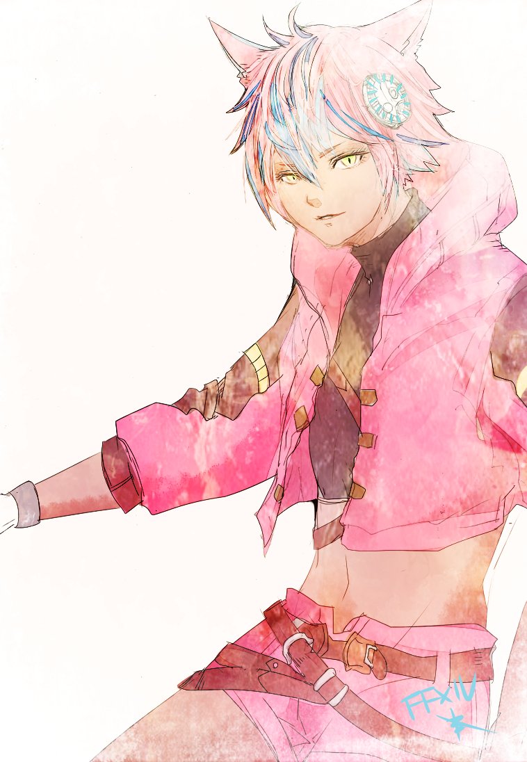 yaana (final fantasy and 1 more) drawn by ruka_(blueplus84)