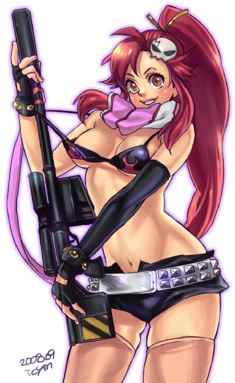 yoko littner (tengen toppa gurren lagann) drawn by icym