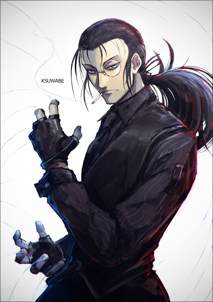 walter c. dornez (hellsing) drawn by k-suwabe