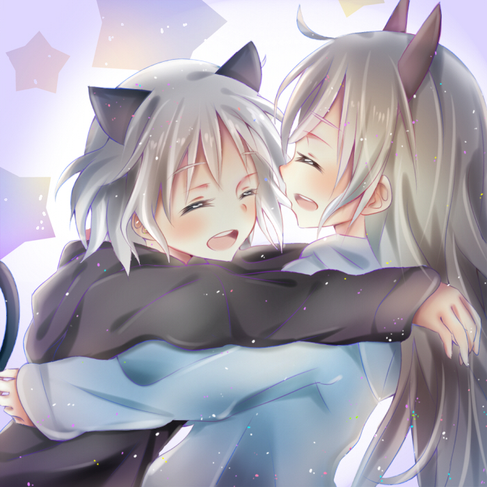 sanya v. litvyak and eila ilmatar juutilainen (world witches series and 1 more) drawn by saya_(ccmkk54)