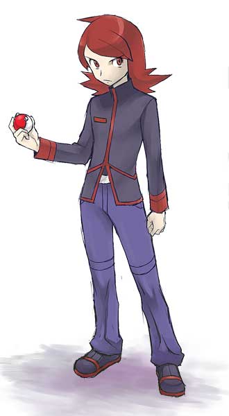 silver (pokemon and 1 more) drawn by mo-mo