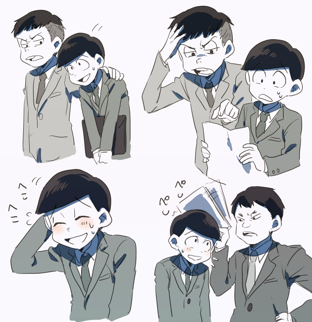 matsuno choromatsu (osomatsu and 1 more) drawn by anko_(nanzo)