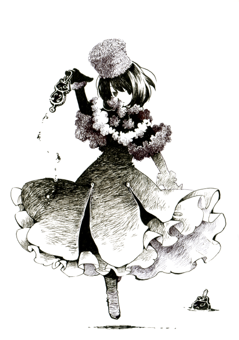 kuonji alice (mahou tsukai no yoru) drawn by ono-yuzi