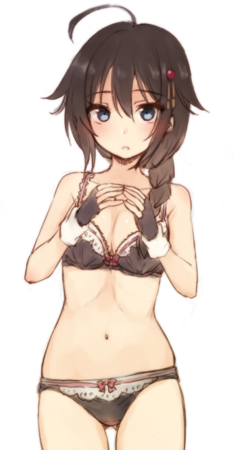shigure and shigure kai ni (kantai collection) drawn by nagami_yuu