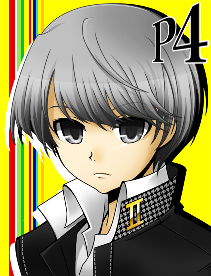 narukami yu (persona and 1 more) drawn by ichigou_miya
