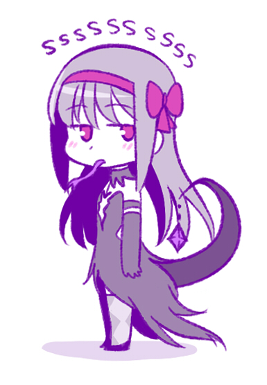 akemi homura and akuma homura (mahou shoujo madoka magica and 1 more) drawn by ange_(angeban93)