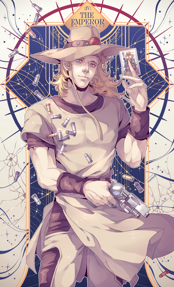 hol horse and emperor (jojo no kimyou na bouken and 1 more) drawn by wenny02