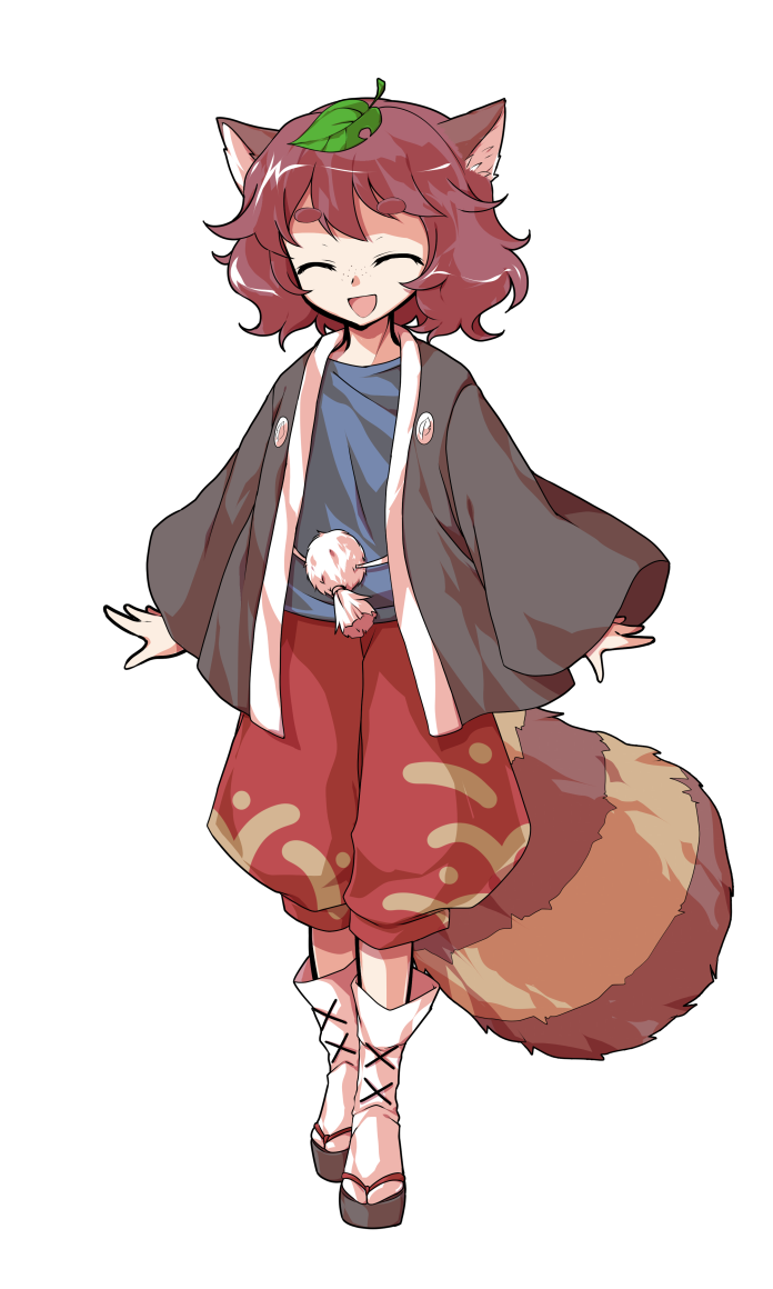 tanuki mob and freckled tanuki (touhou) drawn by dairi