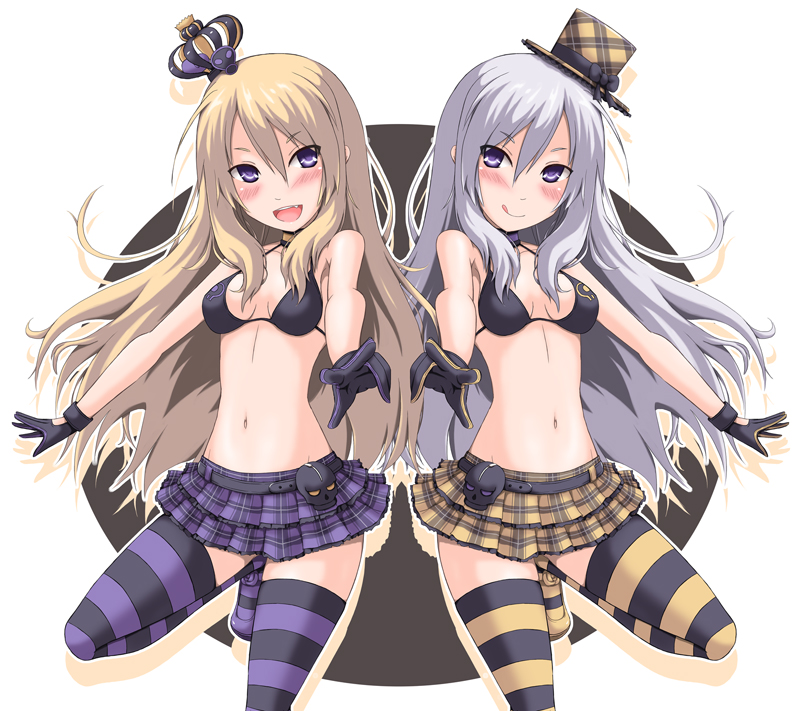 veloce and exela (summon night and 1 more) drawn by kokorono_arika