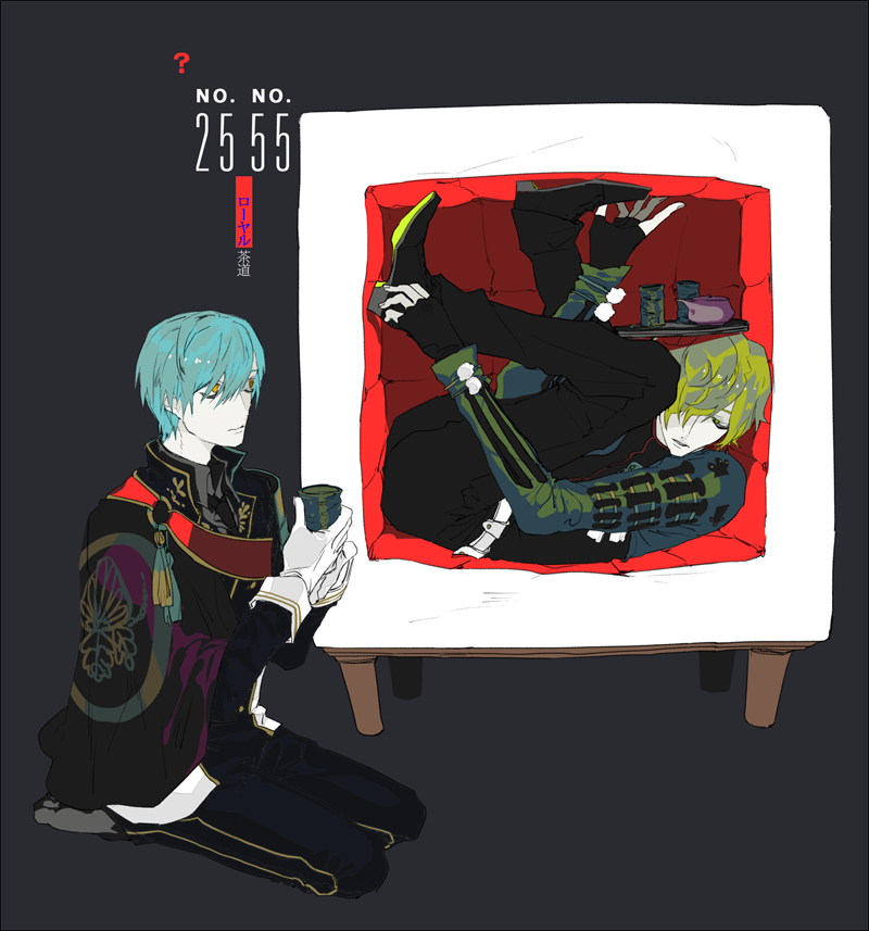 ichigo hitofuri and uguisumaru (touken ranbu) drawn by mzet