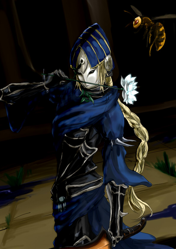 lord's blade ciaran (dark souls and 1 more) drawn by honeybee97jp