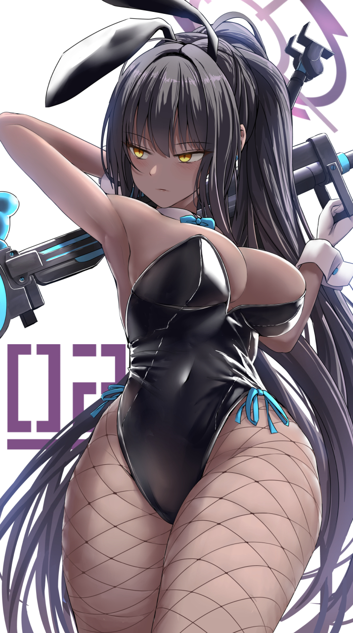 karin (blue archive) drawn by silver_bullet_(ecc12_8)