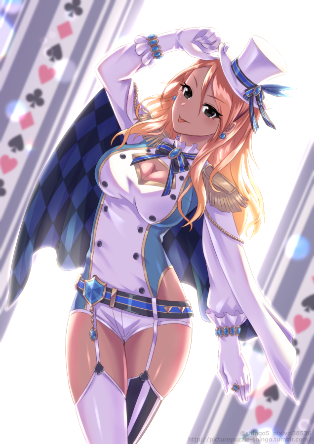 izumi mei (idolmaster and 1 more) drawn by shingo_(picturepuzzle)