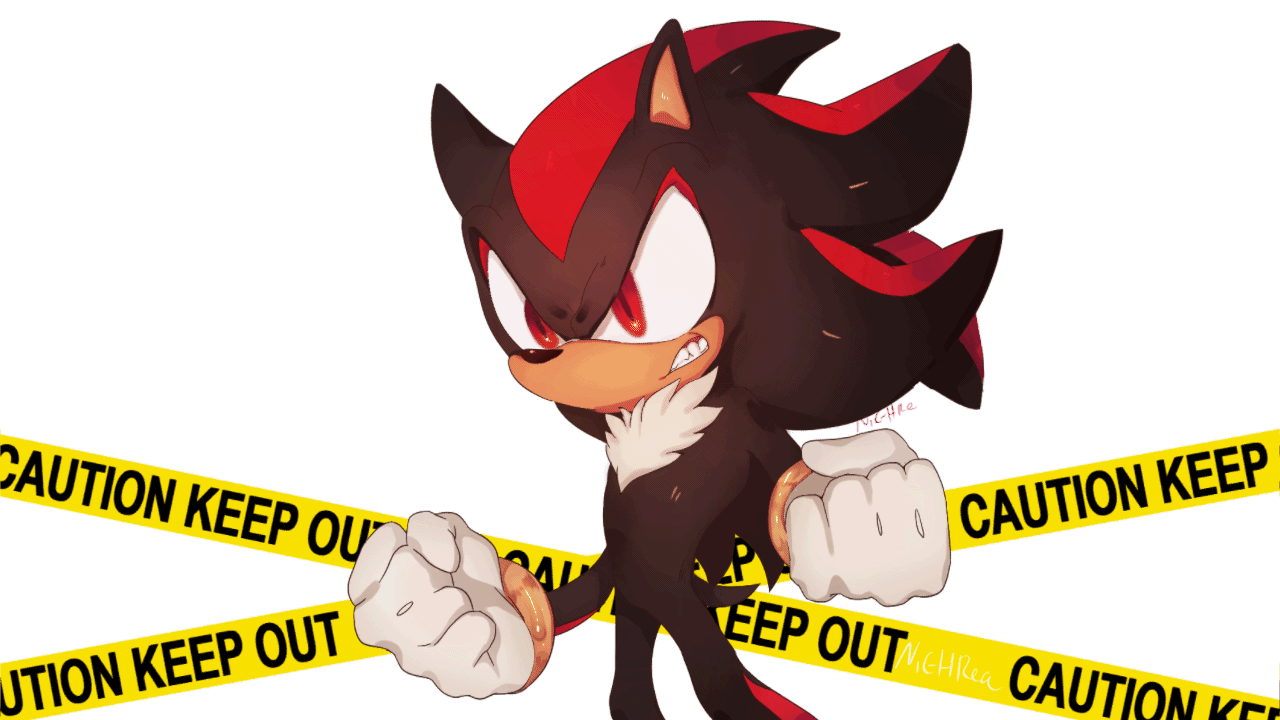 shadow the hedgehog (sonic and 1 more) drawn by milky-day