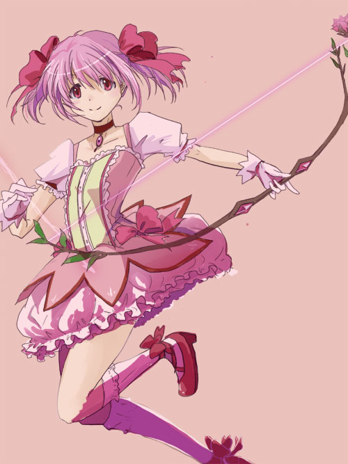 kaname madoka (mahou shoujo madoka magica) drawn by tanbonota