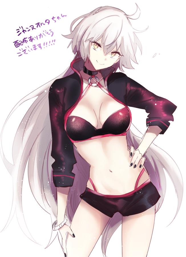 jeanne d'arc alter (fate and 1 more) drawn by wani_(mezo)