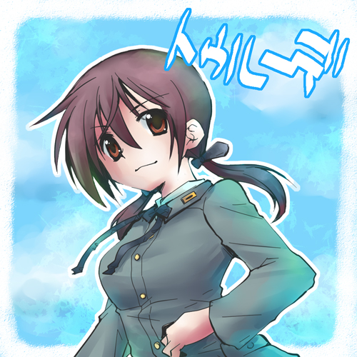 gertrud barkhorn (world witches series and 1 more) drawn by kajikawa_yahiro