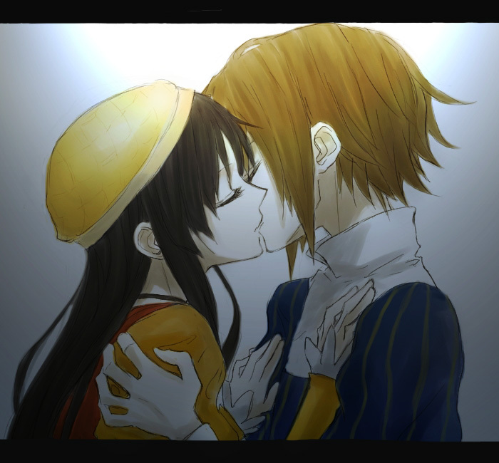 akiyama mio, tainaka ritsu, juliet capulet, and romeo montague (k-on! and 1 more) drawn by gogono_pan'ya