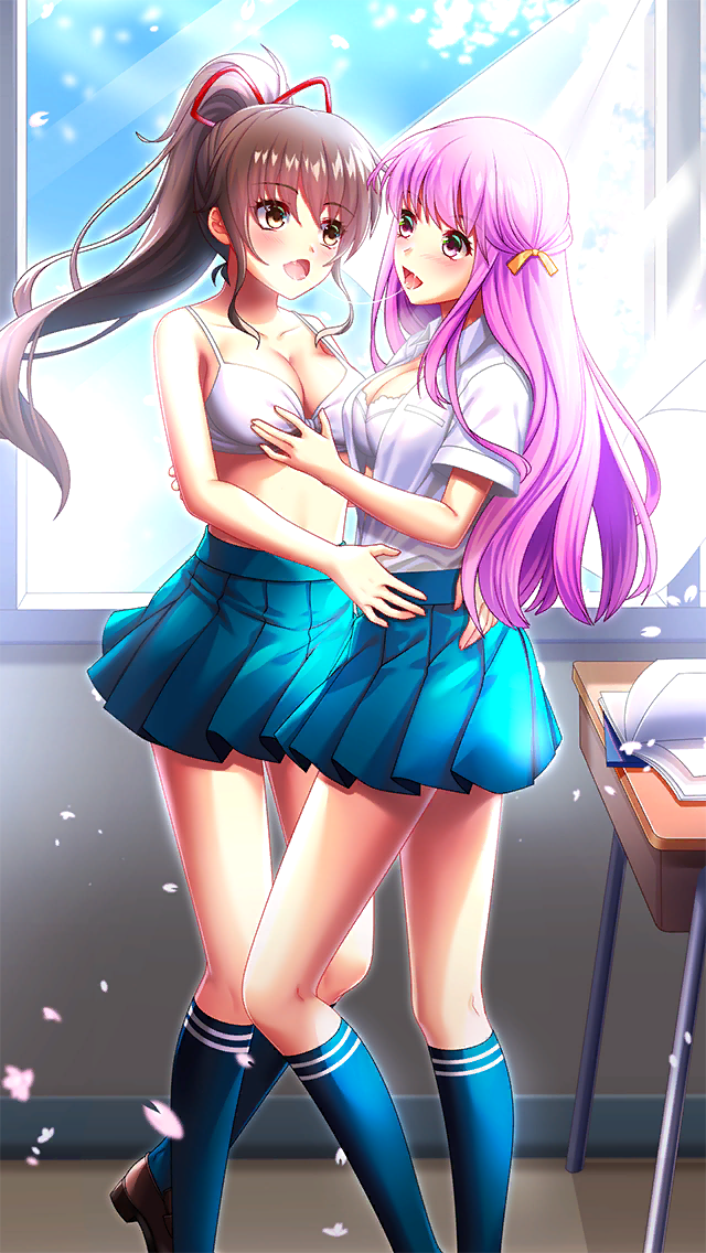 sakuragi mai and tanaka misa (doukyuusei another world and 1 more)