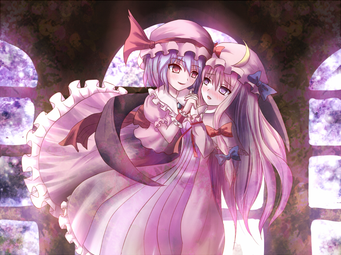 remilia scarlet and patchouli knowledge (touhou) drawn by non_(nobu)