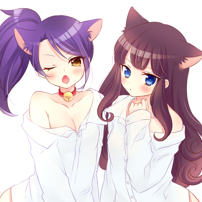 kurosu aroma and toudou shion (pretty series and 1 more) drawn by mitsuba_choco