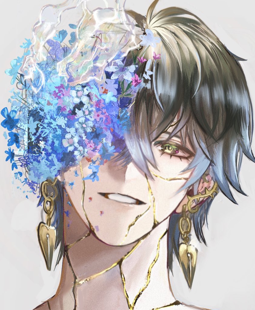 ike eveland (nijisanji and 2 more) drawn by zoge4