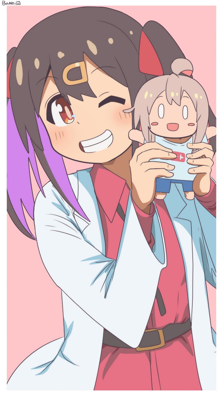 oyama mahiro and oyama mihari (onii-chan wa oshimai!) drawn by bambi2000line