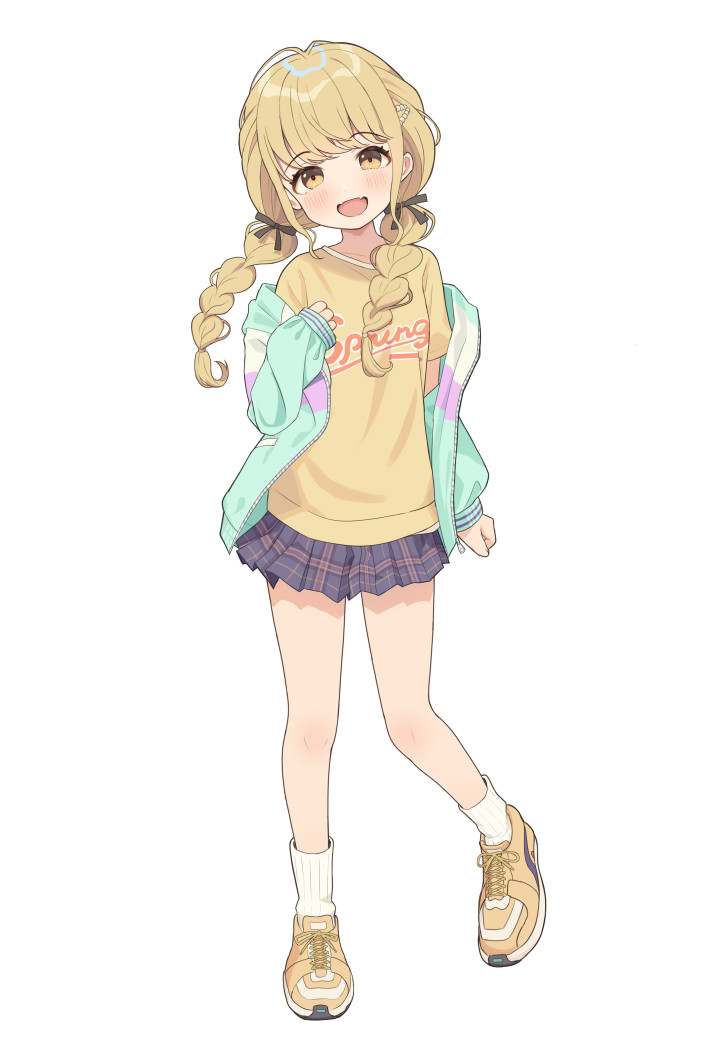 fujita kotone (idolmaster and 1 more) drawn by mimikaki_(men_bow)