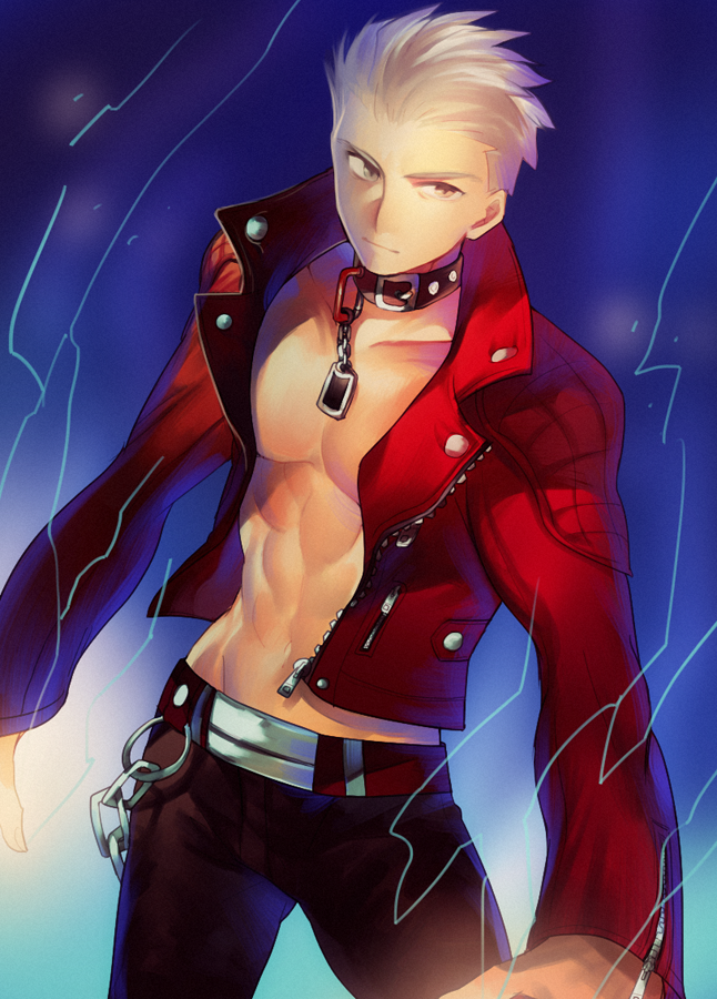 archer (fate and 2 more) drawn by naoko_(juvenile)