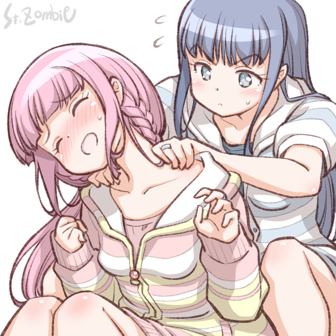 tamaki iroha and nanami yachiyo (mahou shoujo madoka magica and 1 more) drawn by studiozombie