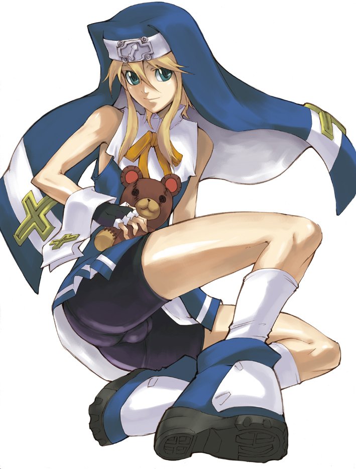 bridget and roger (guilty gear and 1 more) drawn by ippo