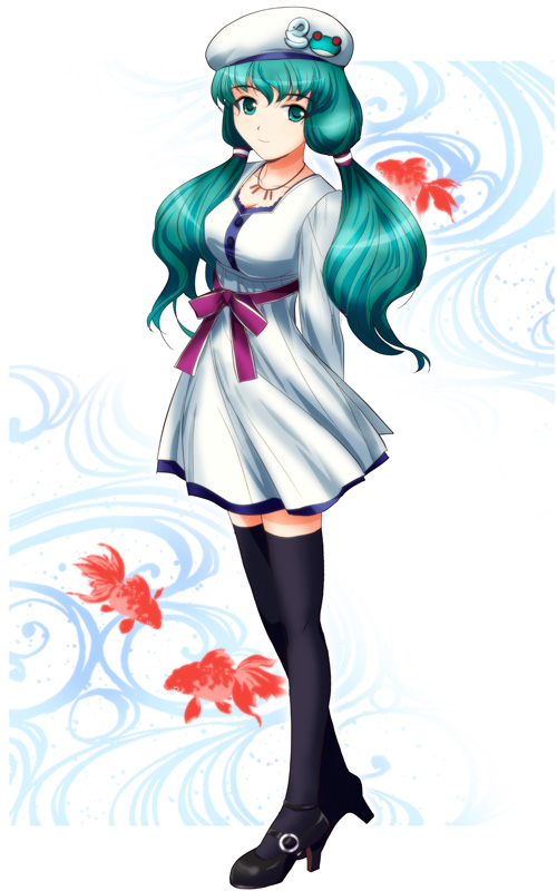 kochiya sanae (touhou) drawn by yamaguchi_yuu