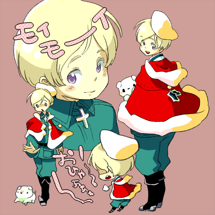 finland and hana-tamago (axis powers hetalia) drawn by sorabo