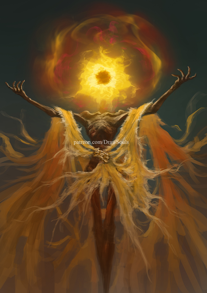 midra lord of frenzied flame (elden ring and 1 more) drawn by draw_souls