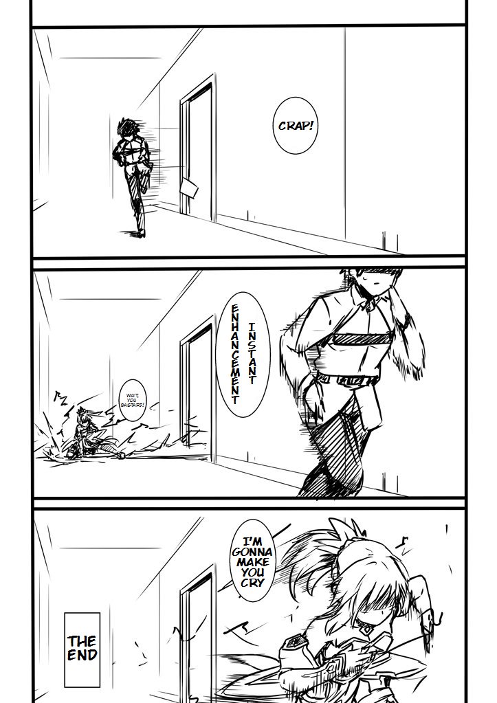 fujimaru ritsuka and mordred (fate and 1 more) drawn by shiseki_hirame
